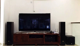 客人新屋选用达尼传统以及CI音箱