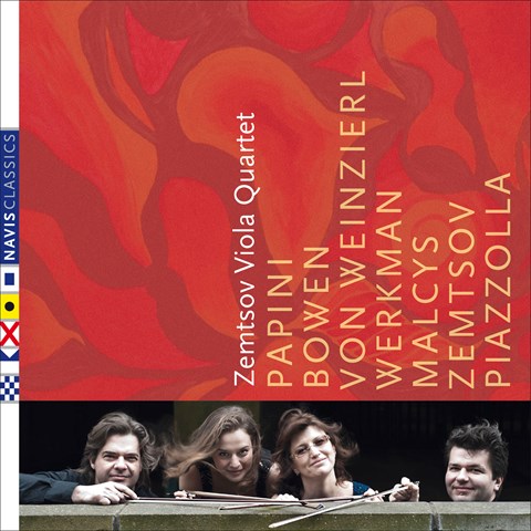 Astor Piazolla & Zemtsov Viola Quartet - Verano Porteno