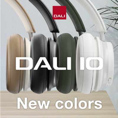 惊艳来袭！DALI IO系列耳机推出新配色