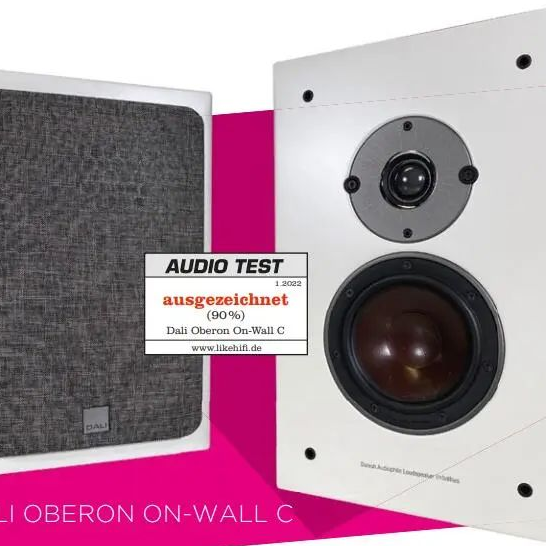  DALI | 德国媒体likehifi 关于 OBERON ON-WALL C挂墙式音箱的评测