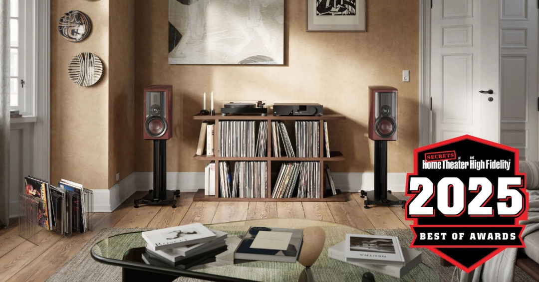 EPIKORE 3 荣获 SECRETS 2025“最佳高端书架音箱”奖项